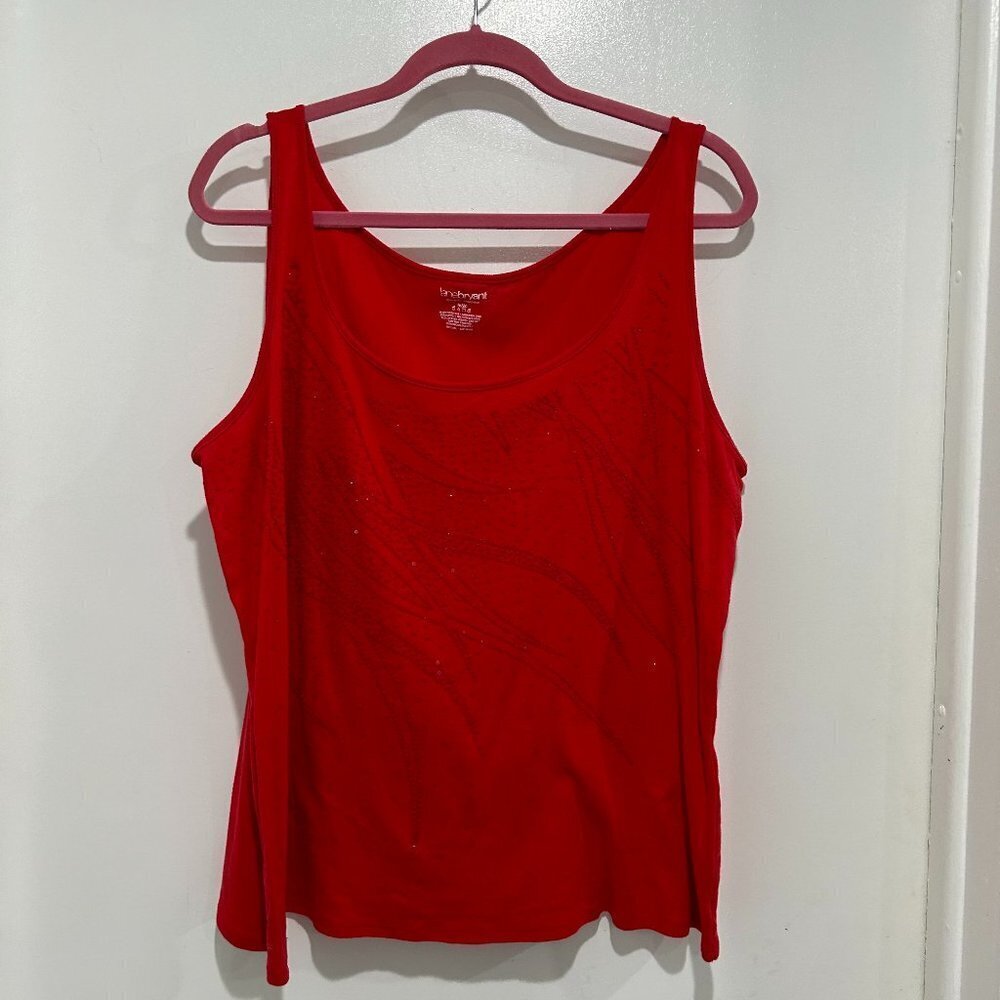 Women's Lane Bryant sequined tank top Size 18/20